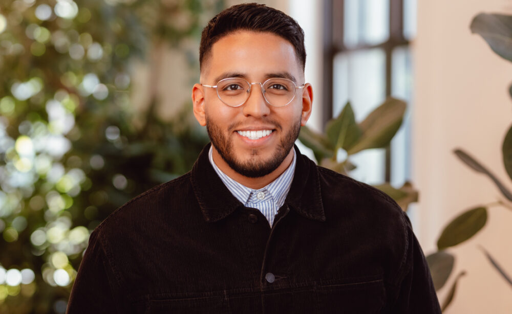 photo of a man with a blurry background