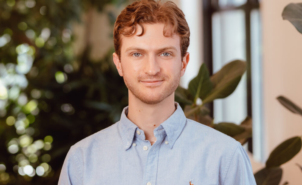 photo of a man with a blurry background