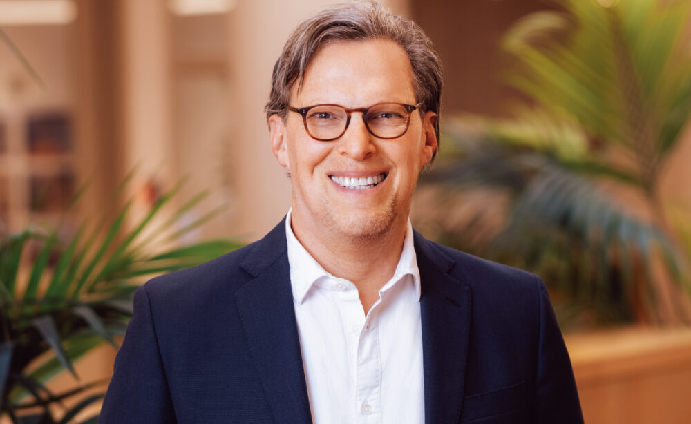 photo of a man with a blurry background