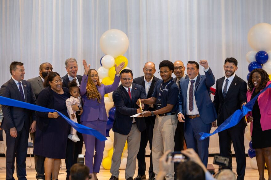 Boston turns out for Roxbury Prep’s Ribbon Cutting Ceremony