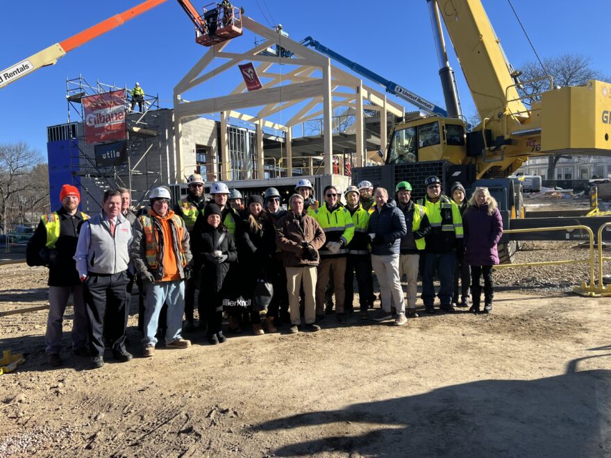 The Fessenden School Celebrates the Topping Off of its new Dining Facility