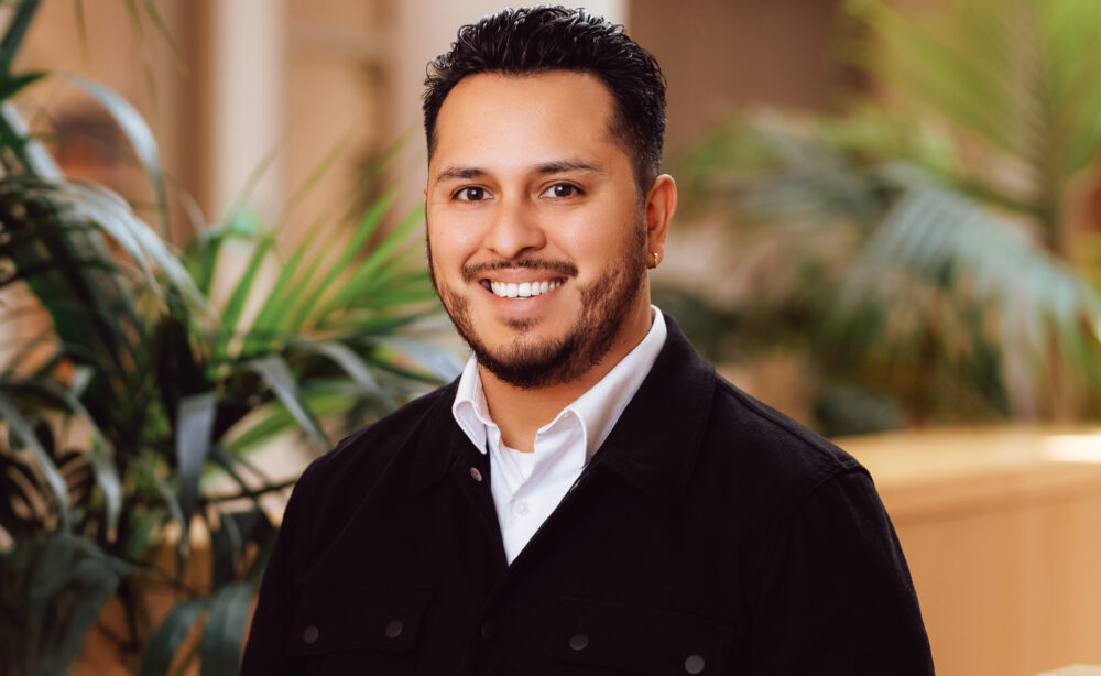 photo of a man with a blurry background