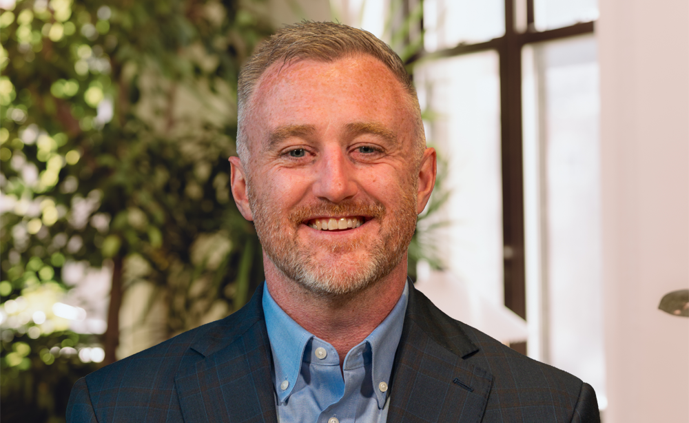 photo of a man with a blurry background